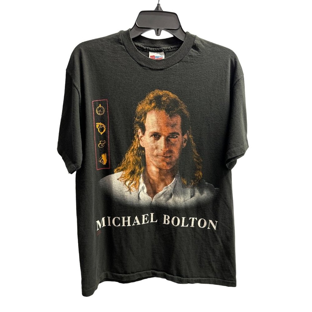 VINTAGE Michael Bolton 1993-1994 Holiday Tour T-Shirt Large
